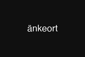 änkeort