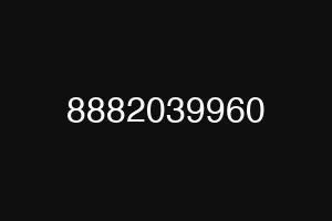 8882039960